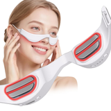 Óculos de Beleza para Olhos com Microcorrente EMS, Luz Vermelha de 650nm, Alívio da Fadiga Ocular, Remoção de Olheiras e Redução de Bolsas