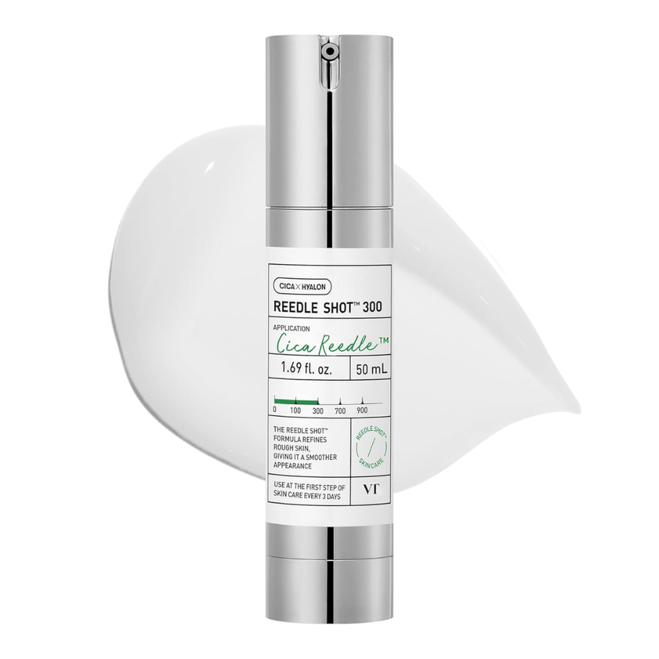 Sérum VT Cosmetics CICA Reedle Shot 300 Advanced Night Exossomos - Microagulhamento em Creme