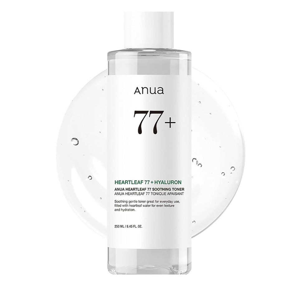 Tônico Facial ANUA Heartleaf 77% – Calmante, Hidratante  para Todos os Tipos de Pele