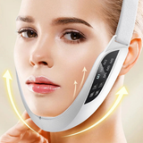 Massageador Facial V-Face com microcorrente EMS, LED e Vibração Lifting e Contorno Face