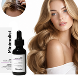 Serum Minimalist 18% para Estímulo de Crescimento e Fortalecimento Capilar - soro natural para reparação e cuidados com o cabelo