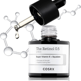 COSRX Óleo de Retinol 0,5% Antienvelhecimento para Rugas, Linhas Finas e Renovação Facial