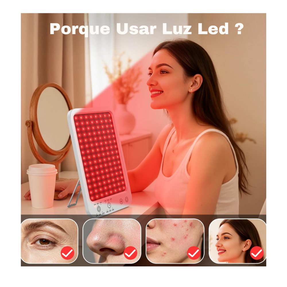Painel de Led Terapia Astarexin -  luz led anti-inflamatória cuidados com a pele luz 660nm850nm