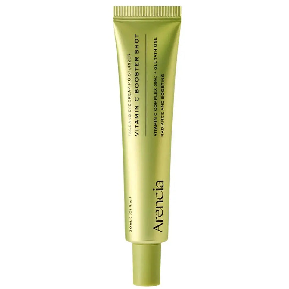 Sérum Facial Arencia Vitamina C Booster Shot - Glutationa, Niacinamida e Vitamina E para Manchas Escuras, Linhas Finas e Rugas