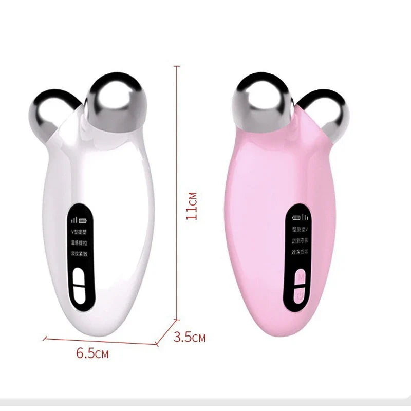 Dispositivo de Estimulação Facial - microcorrente EMS NOVATTO  - lifting do contorno do rosto e estimulo de colágeno