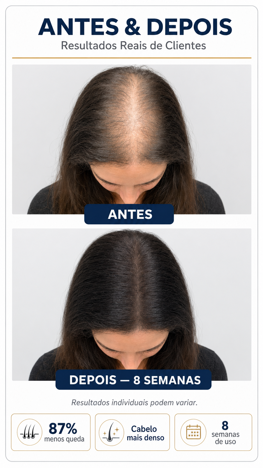 Escova Massageadora Capilar com LED 4 em 1 e Carga Para Serum para Crescimento e Fortalecimento dos Cabelos